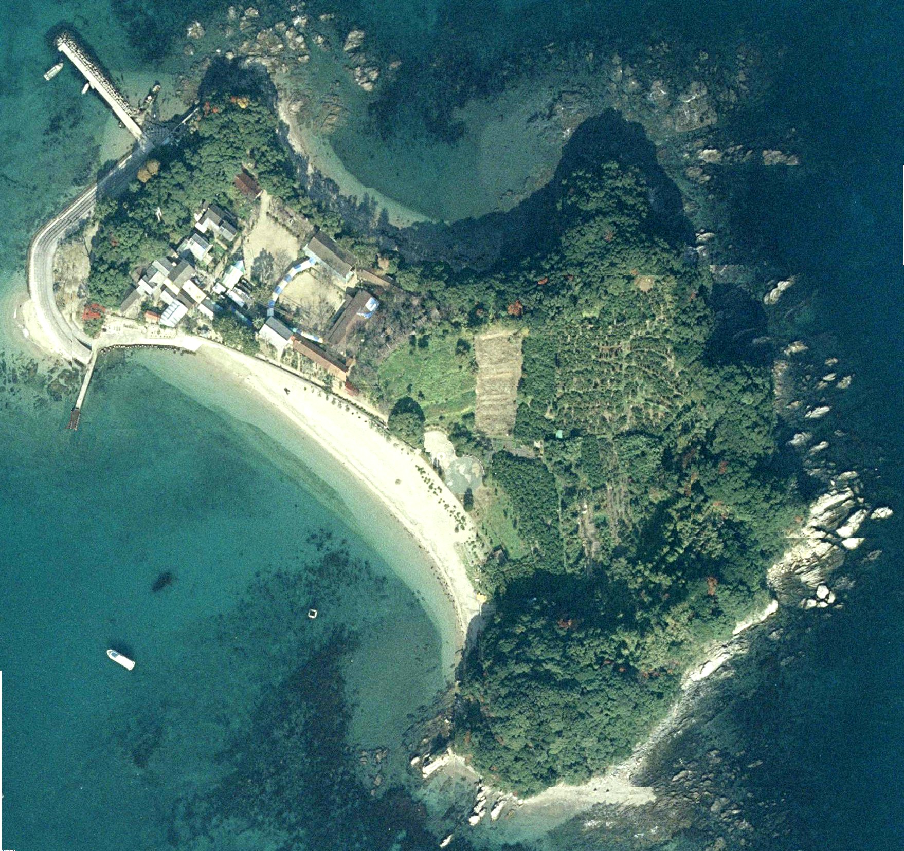 黒島風景地図